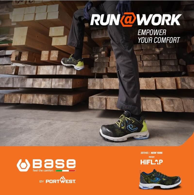 Base Run@Work New York munkavédelmi cipő